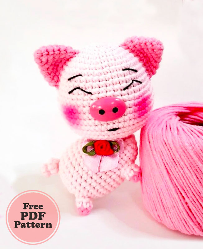 Amigurumi Pig Fofo Free PDF Pattern (2)