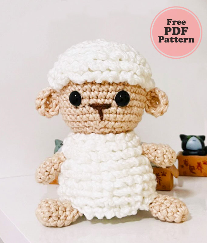 Baby Sheep Syla Amigurumi Pattern Step by Step (2)
